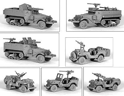 Willys Jeep & Halftrack