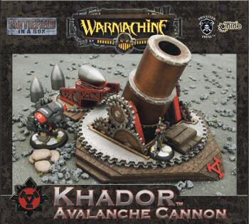 Khador Avalanche Cannon