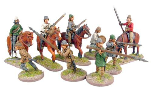 28mm English Civil War Montrose Irish