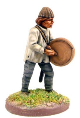 28mm English Civil War Montrose Irish drummer