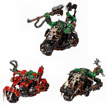 Ork Warbikers