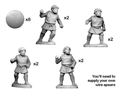 ANN001 - Numidian Warriors with Spear/Javelin