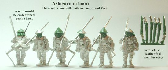 Ashigaru in Haori