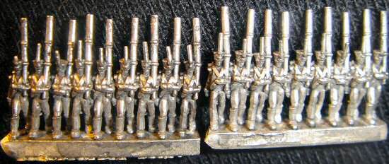 Unpainted figures