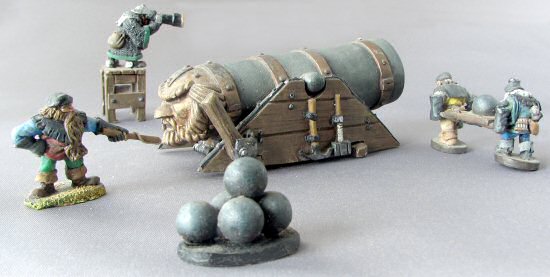 Dwarf Giant Cannon