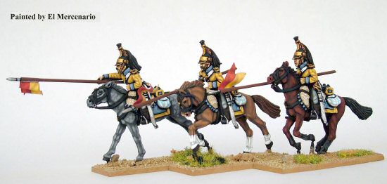 ISA 15 - Line Cavalry, charging with lance
