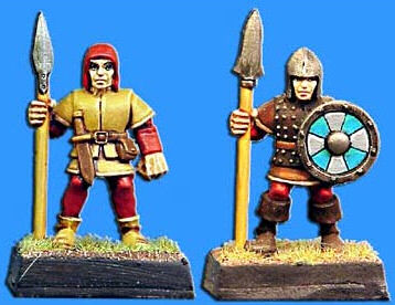Men-at-arms with spears