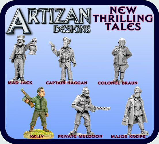 More Thrilling Tales figures