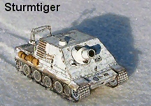 Sturmtiger in weathered white