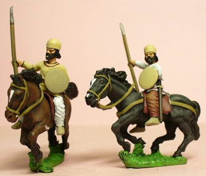 SAP7 - Medium/light cavalry, lance, bow, shield, head variants