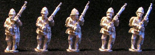 Later colonial German infantry