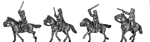 28mm English Civil War Montrose Irish - Sculptor: Alan Marsh