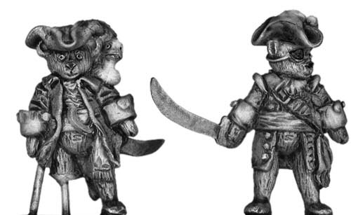 Teddy Bear Pirates - Sculptor: Mike Broadbent