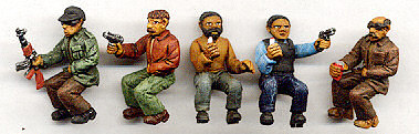 Jihad 13 - sitting civilians or contractors - 5 figs $15.00