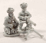 Canadians with Vickers MG