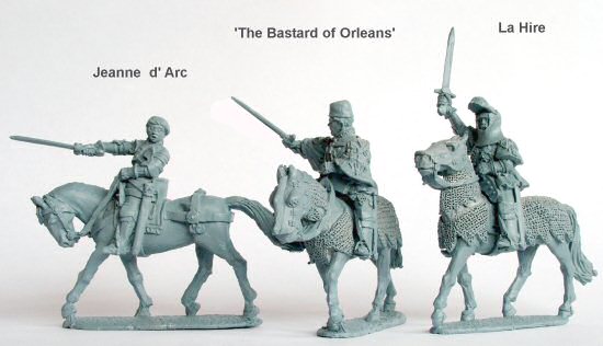 Jeanne d' Arc, La Hire, 'Bastard of Orleans'