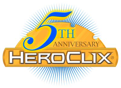 HeroClix 5th Anniversary logo