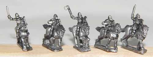 Mounted Knights - Unarmoured Horses