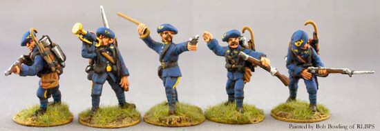 FR-18 Chasseurs Alpins with Command
