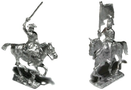 Swedish Cavalry 17001750 - Charles XII, charging