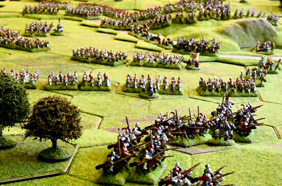 Ottoman Army advances to meet its Eastern European opponents