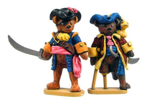 28mm Teddy Bear Pirates