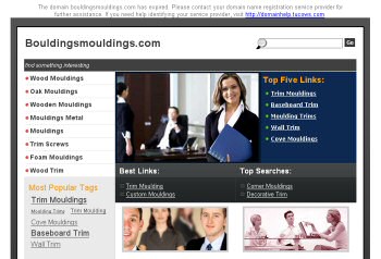 Bouldings Mouldings website