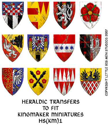 Heraldic transfers for Kingmaker