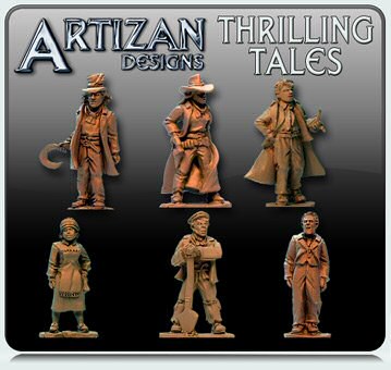 Thrilling Tales figures