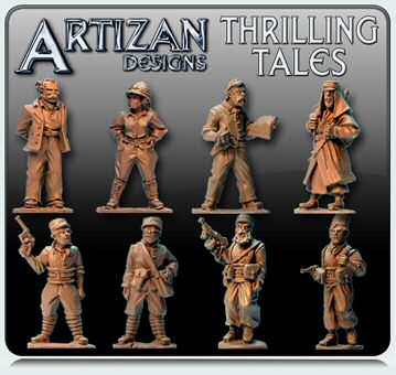 Thrilling Tales figures