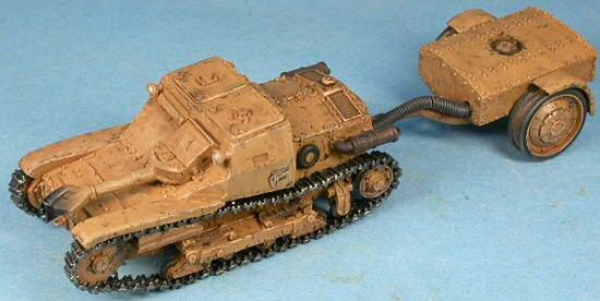 Italian flame-throwing tank