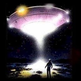 Artist rendition of a UFO