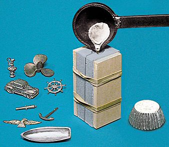 Casting metal