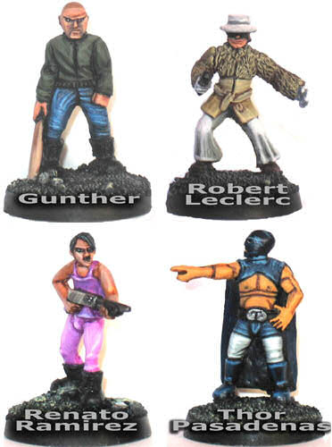 4 heroes ready to rumble in Golgo Island