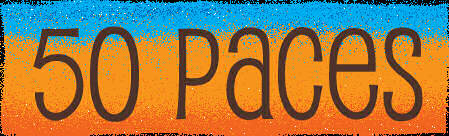 50 Paces logo