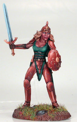 Set 10 female fighter