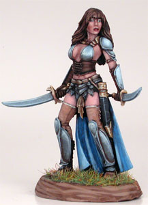 Set 9 female with dual weapons