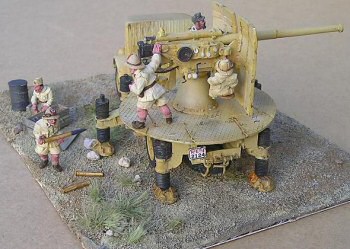 Cannone 90/53 su autocarro Lancia 3RO