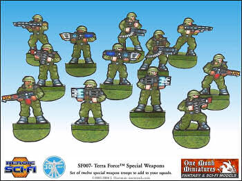 Terra Force Special Weapons