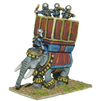 10mm Sassanid Elephant with Howdah