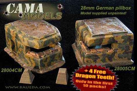 28mm German pillbox