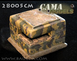 28mm WWII German pillbox
