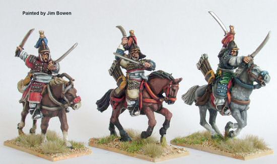 Heavy Cavalry attacking with twin swords