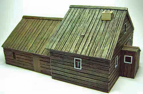 Pair of Karelian Houses from Kerr&King