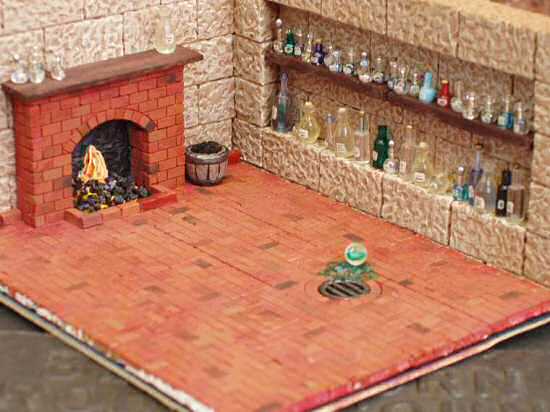 Tiny Brick - Painted Sample