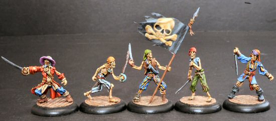 Skeletal Pirates