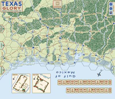 Texas Glory map