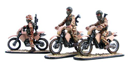 28mm Australian Special Forces on motorbikes