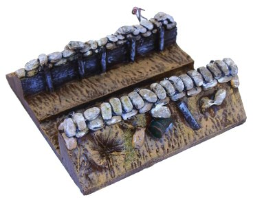 straight trench section