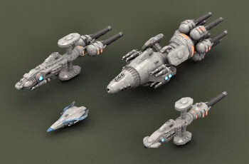 Rendering of the 3-D models